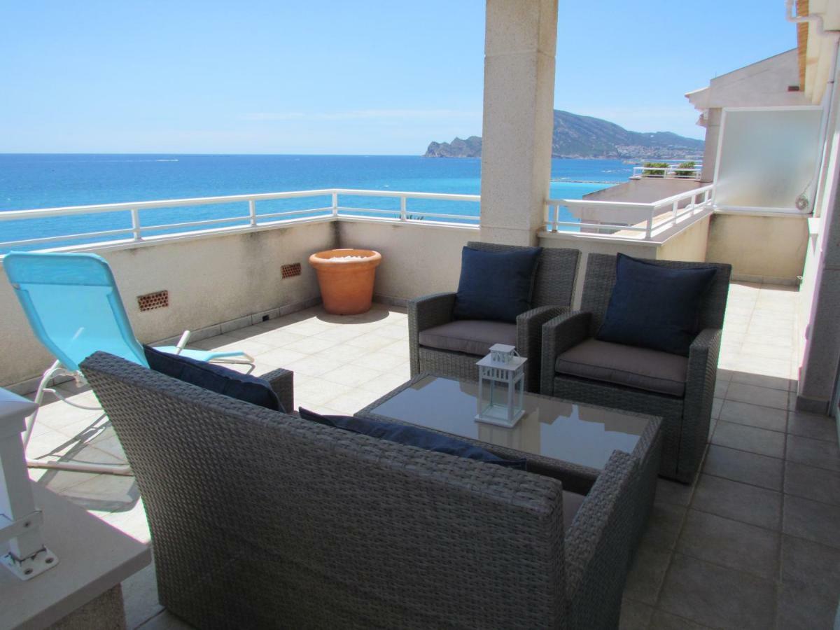 Beach Front Line Penthouse In Altea Esterno foto
